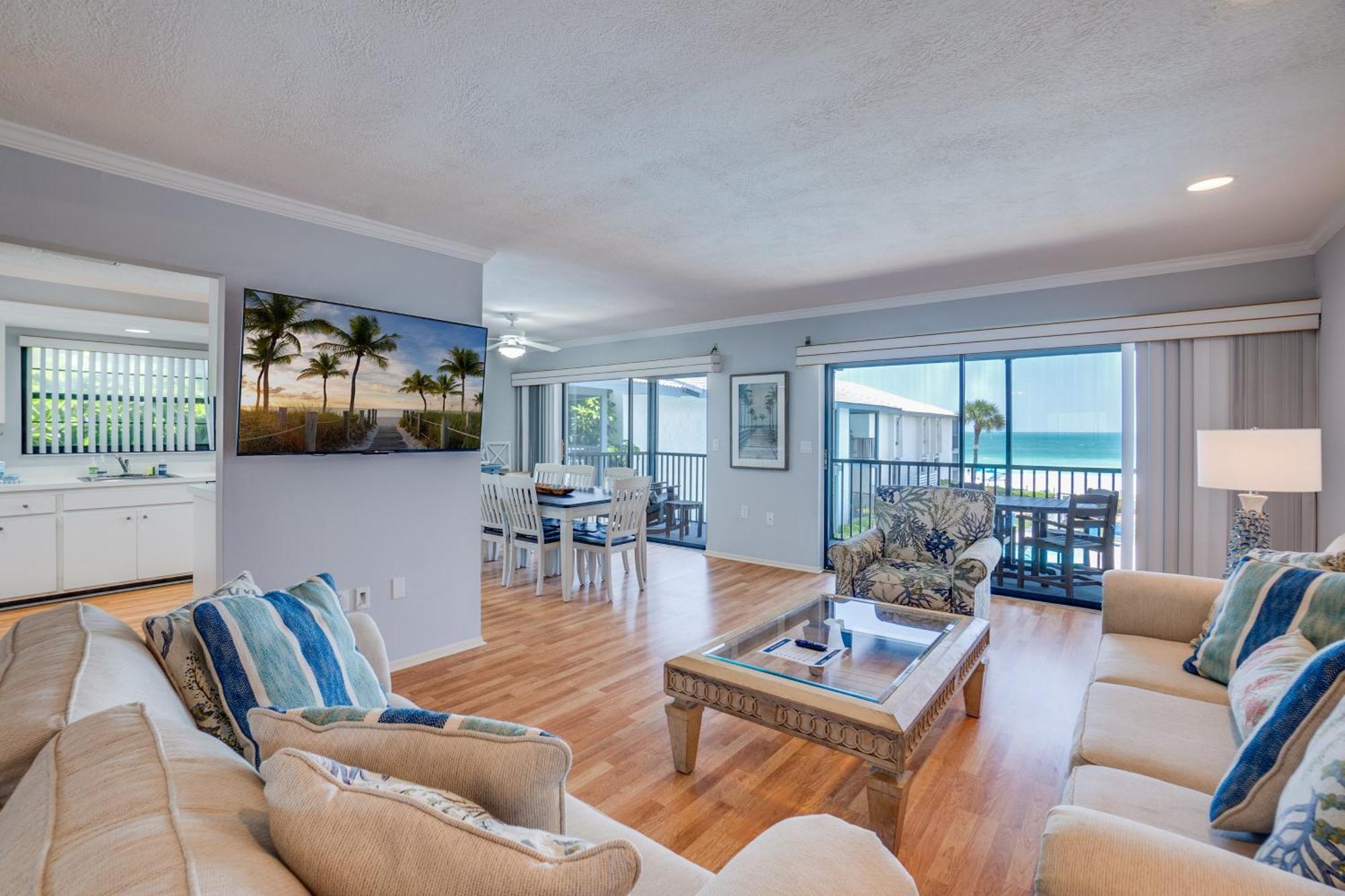 Beach Front Condo Sea View Play At Gulf Place Holmes Beach Eksteriør billede