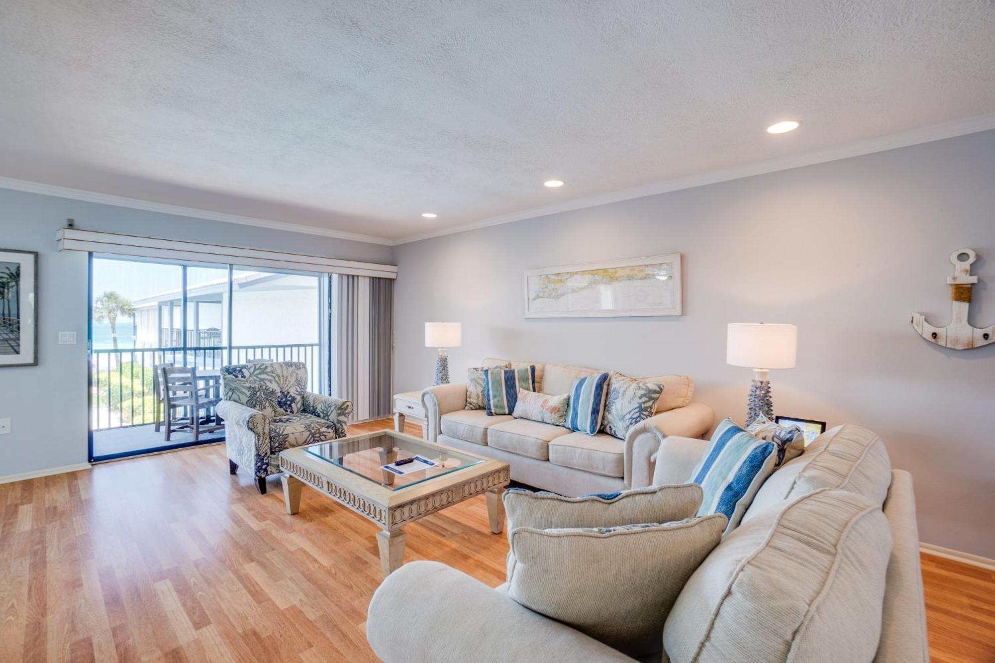 Beach Front Condo Sea View Play At Gulf Place Holmes Beach Eksteriør billede